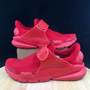 Nike Mens Sock Dart 819686-600 Red Running Shoes Sneakers Size 9